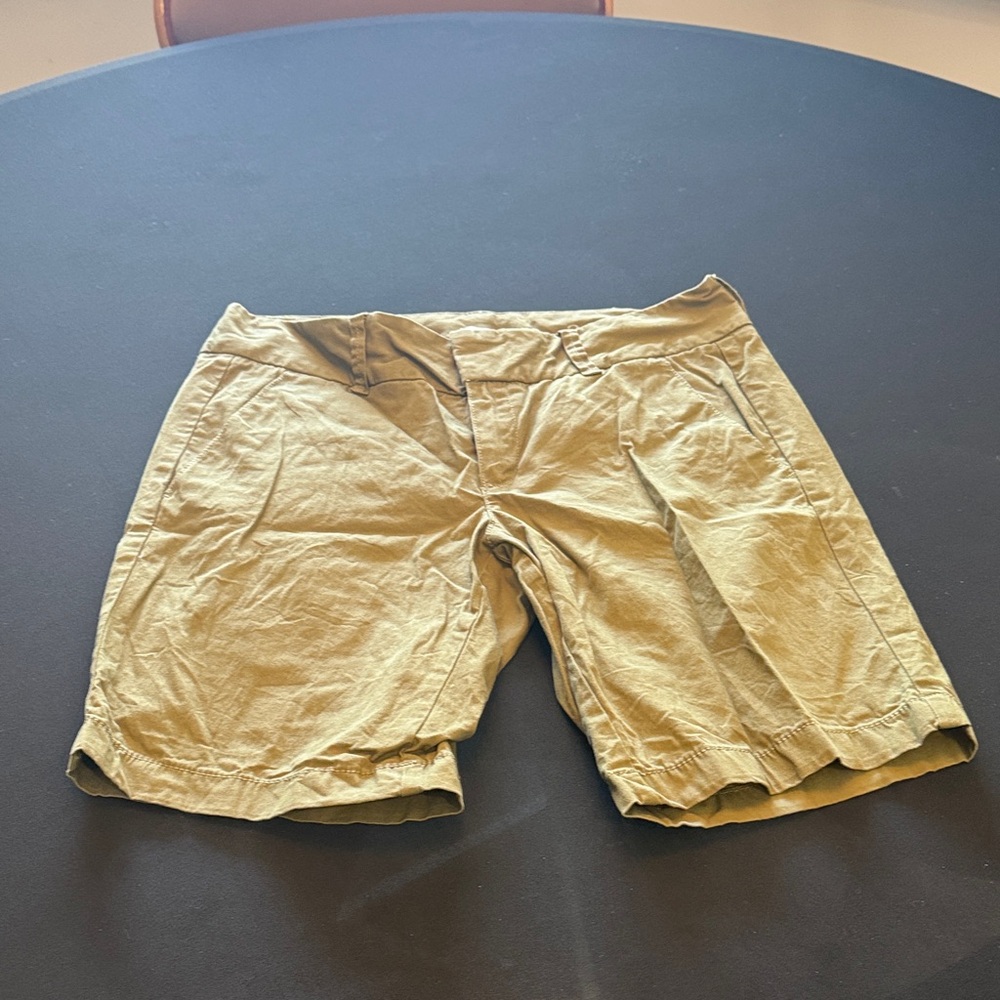 J. Crew Men's Khaki Flat Front Shorts